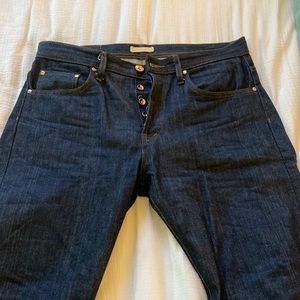 Unbranded denim relaxed tapered 34